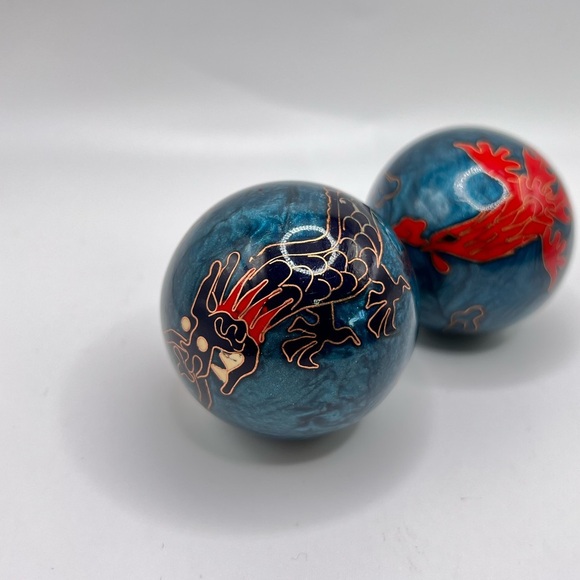 Vintage Chinese Balls, Chiming Baoding Balls - Picture 2 of 3